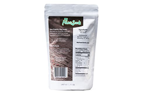 Sustainably Sourced Flax Seeds - Perfect For Smoothies, Baked Goods, And More - 1 Lb #TOP1