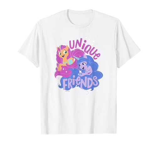 T-shirt My Little Pony Izzy Moonbow et Sunny Starscout pour enfants en coton