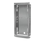 Material: V2A Edelstahl Unterputzgehäuse für DoorBird D2101V IP Video Türsprechanlage