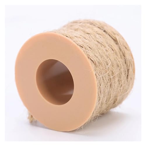 Accesorios de decoración del hogar campestre con cuerda de cáñamo de 5m 7