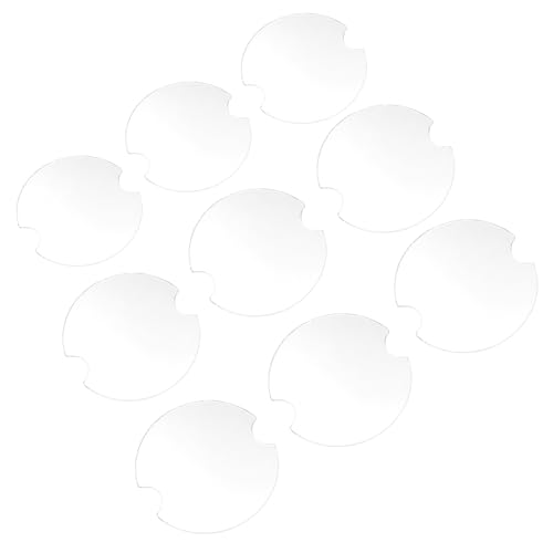 La mejor comparación de Expositores de láminas , tabla con los diez mejores. 48 HAPINARY 100piezas Soporte Plástico Anillos Expositores Lámina Anillos Organizador Redondo Joyería Guardar Exhibir