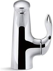 Refinia 6.875'' Modern Chrome Single-Handle Bathroom Faucet
