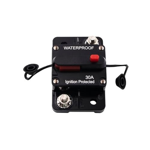 Disjoncteur 12V 120A cc réarmement manuel fusible étanche auto
