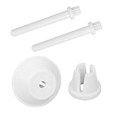 lasuroa 4stk Garnrollenhalter-Kappenset für Singer Nähmaschinen, Kunststoff-Ersatzkappen und Zusätzlicher Garnrollenhalter Kompatibel mit Singer 2263 3116 3323 4423 4452 8280 (Weiß)