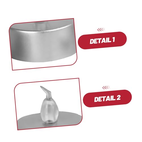 Luces LED sin vela electrónica decorativa para escritorio lámpara de bodas resistente 3