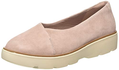 Clarks Un Balsa Go, Mocassini, Donna, Rosa (Dusty