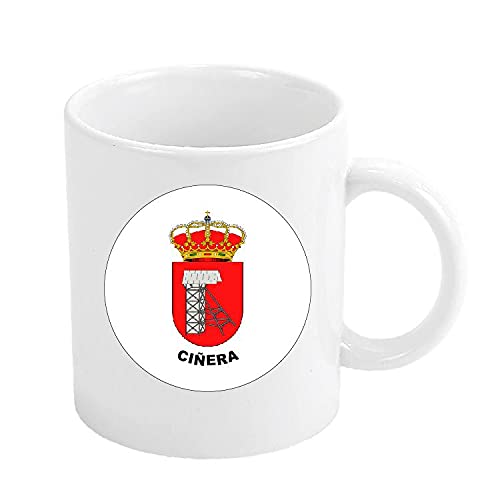 MUG . CIÑERA LION HERALDIC SHIELD