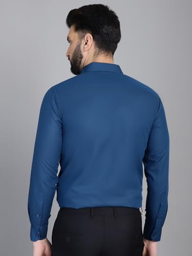 Image of Indian Needle Men's Solid Regular Fit Shirt