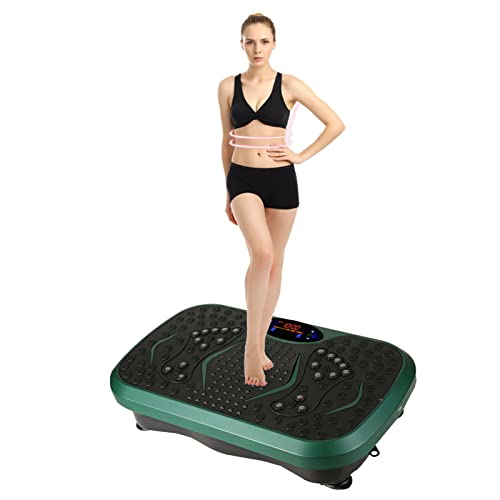 Plataforma Vibratoria HAIZON con Capacidad de 330 lb, 99 Niveles de Vibración, Control Remoto y Bandas de Resistencia miniatura 1