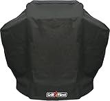 Grillfürst Grill Abdeckhaube - robuste Grill-Abdeckung 131 x 47 x 121 cm, wetterfest und wasserdicht, Abdeckung Gasgrill für Napoleon Rogue, Landmann Triton 2, Rösle Videro G3 u.v.m.