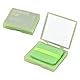 100 Stück Gesichts Löschpapier Set mit Spiegel und Puderquaste, Blottpapier Für Fettige Hautpflege, Blotting-Papiere, Ölabsorbieren de Blätter, Öl-Löschpapier, Face Oil Blotting Papers
