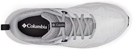 Columbia Men's Plateau Hiking Shoe, Grey Ice/Black, 12 | Image 7