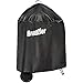 Bruzzzler osłona grilla kociołkowego do ok. Ø 58 cm, osłona grilla do grilla okrągłego, osłona grilla wodoodporna, szlachetna osłona grilla w kolorze czarnym