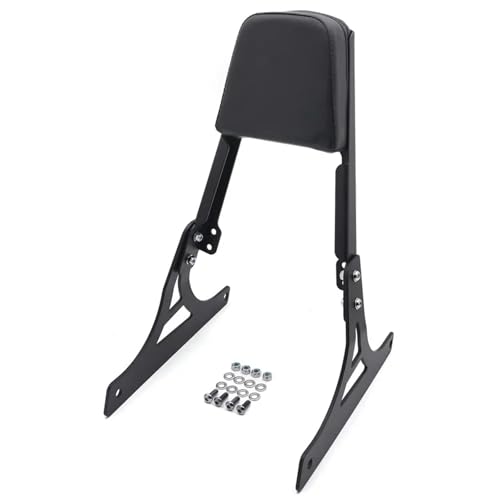 Accoudoir passager arrière de moto Softail Flstf Flstc sissy bar noir