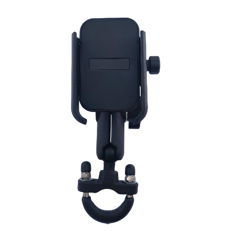 Image of LikeStar Universal Mobile Phone Holder for Bicycle, Electric Bike & Motorcycle - 360 Rotation, Adjustable Handlebar Mount, Secure Grip, Easy Install with Tools | Anti-Slip Clamp | Sturdy Build