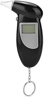 Alcohol Checker, LCD Screen Professional Alcohol Breath Tester Analyzer Lie Detector Breathalyser No Backlight