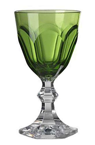Mario Luca Giusti Dolce Vita Green Acrylic Wine Goblet