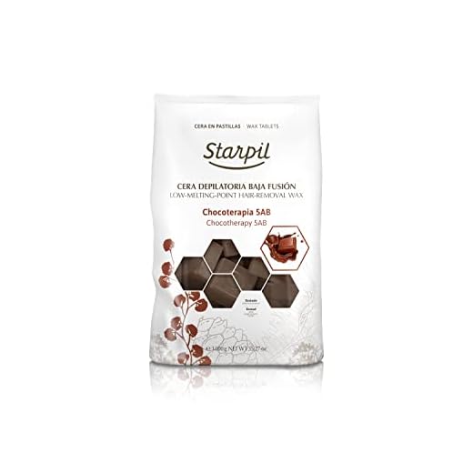 STARPIL Cera de Baja Fusión Color Chocolate - 1000 gr