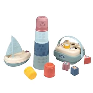 Little Smoby – Caja despertar y ba�o – 3 juegos despertar – A partir de 12 meses – Fabricado en Francia