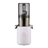 Hurom H310A - Exprimidor eléctrico para frutas y verduras, exprimidor en frío, máquina de helados, motor silencioso, limpieza rápida y fácil, alto rendimiento, sin bisfenol A, color lavanda