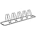 Global Industrial 70"L Single Sided Bicycle Parking Rack, Adjustable, 5-Bike Capacity