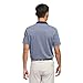 adidas Adi Performance Heathered Polo Shirt, Blue, Small