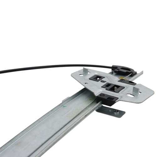 Image of TRQ Front Passenger Side Power Window Motor and Regulator Assembly Compatible with 2007-2008 Honda Fit