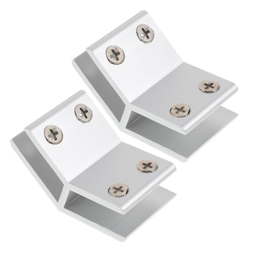 Soporte para Muebles de Grados con abrazadera ajustable Kisangel para estantes de vidrio