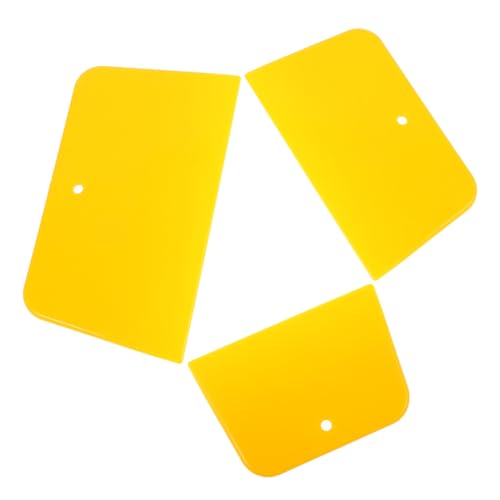 GRIRIW Scratch- Auto Body Filler Spreader Set 3pcs Soft Car Maintenance Kit Easy to Use for Paint Filler Application