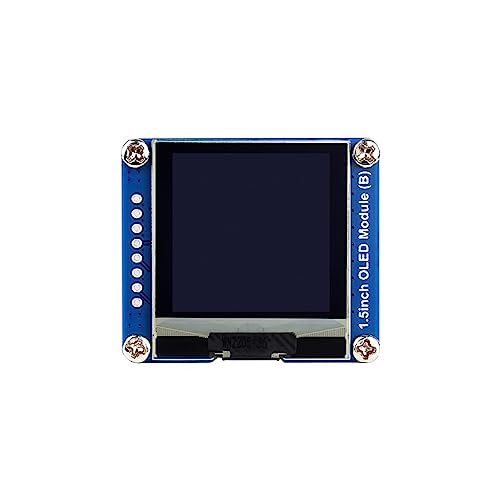 Image of 1.5 Inch OLED Display Module for Raspberry Pi Arduino STM32 SPI / I2C Communication 128x128 Black /White Display Color Embedded SH1107