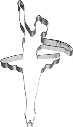 Ausstechform/Plätzchenform BALLERINA AUF SPITZE (12,5 cm/Edelstahl - Rostfrei) Cover