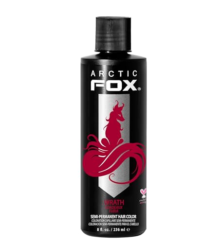 ARCTIC FOX SEMI PERMANENT HAIR COLOUR DYE (8oz, WRATH)