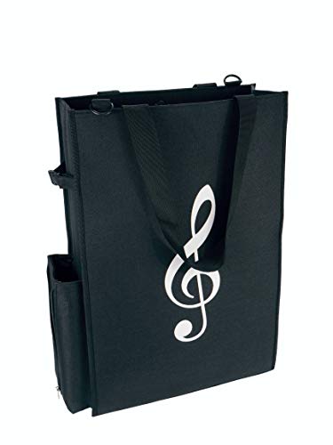 Bolsa Asa Al Hombro Clave de Sol Agifty B - 3036 Negra