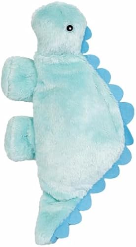 Microwave Heating Pad, Dinosaur Design, Reusable Heat Therapy Warmer for Kids, Blue Plush (1)
