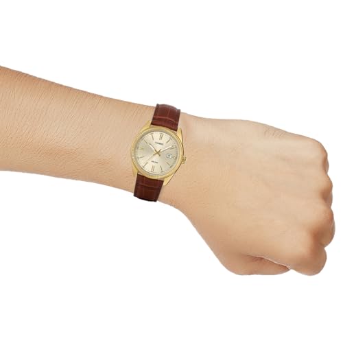 Image of Casio Enticer Men MTP-1302PGL-9AVEF Analog Gold Dial Men (A2396)