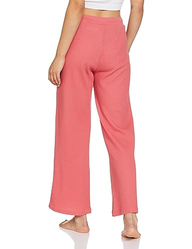 Image of Amazon Brand - Symbol Women's Ankle Length Cotton Blend Waffle Night Pants (Available in Plus Sizes)