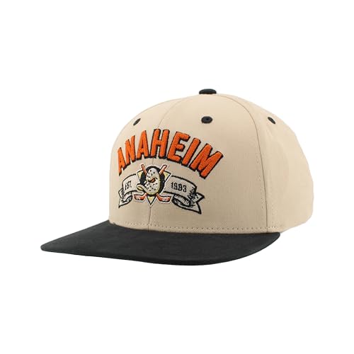 Anaheim Ducks NHL Officially Licensed Adjustable Snapback Hat Milestone