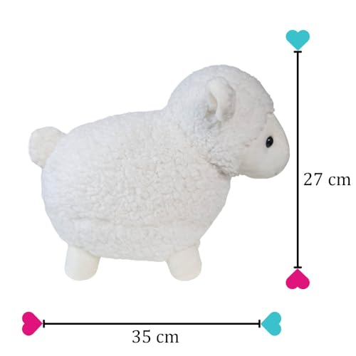 Ovelha De Pelúcia Fofinha Grande Fofy