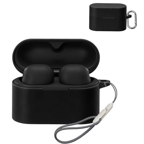 For �\�j�[(SONY) WF-1000XM6 �P�[�X�ی�J�o�[ �ی�P�[�X �V���R���P�[�X SpinoArmor �����[�d�\ �S�ʕی� �����h�~ �L�Y�h�~ �ϏՌ� �h�o �y�� ���[ �J���r�i�t�� �\�j�[(SONY) WF-1000XM6�Ή��i�u���b�N