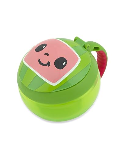 Skip Hop x CoComelon Baby Snack Container Mealtime Snack Cup, BPA-Free & Phthalate-Free, Holds 7.5oz. Age 12m+
