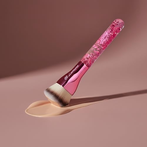 Blending Liquid Makeup Foundation Brush - Kabuki Contour Brush, Face Buffing Brush With Pro Quality Synthetic Dense Bristles For Stippling Mineral Cream, Powder, Blush - Thumbnail 7