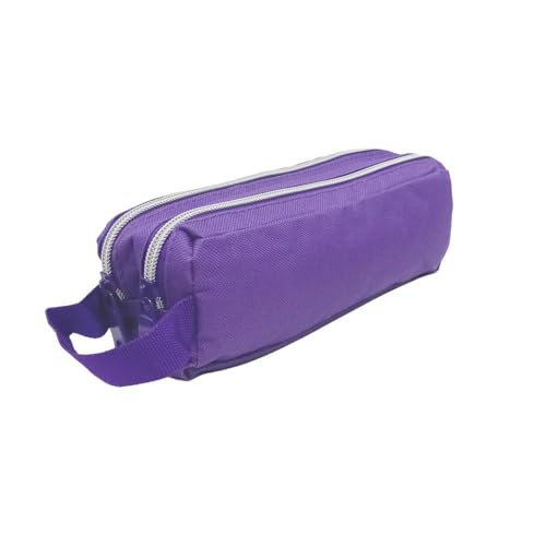 Estojo Escolar Daterra Lona Duplo Roxo 815795