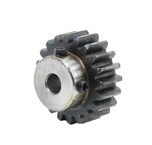 Bevel Gear Pinion Hardware Mechanical 1pcs 1.5M Spur Gear Metal Transmission Gear 5/6/8mm Bore Steel 12 Tooth-35 Tooth Pinion Gear Metal Mod 1.5 Motor Convex Gear(1.5M35T(Bore 8mm))