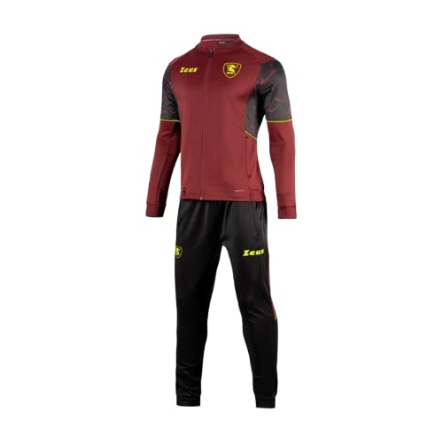 Generico Tuta Relax 2024-25,Salernitana,Granata/Nero/Giallo Fluo-M