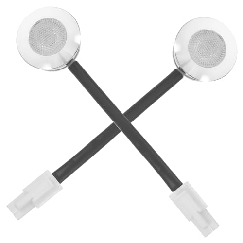 Gatuida 2 piezas LED Luces para Campana Extractora Cocina Alta Luminosidad Diseño Sellado Resistente Aceite y Vapor Iluminación sin Sombras para Estantes y Cocina
