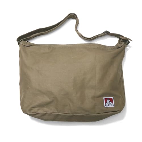 Ben Davis BDW-8341 KHAKI KK Shoulder Bag BIG Canvas Shoulder Bag Braun One Size