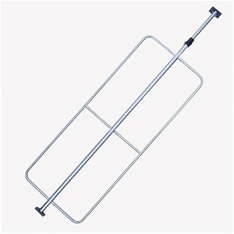 Telescoping Ratcheting Cargo Bar for Pickup Truck Bed - Adjustable Load Stabilizer Pole, 300kg/661lbs Capacity (72"-87"/183-221cm) - Essential Cargo Locking Solution