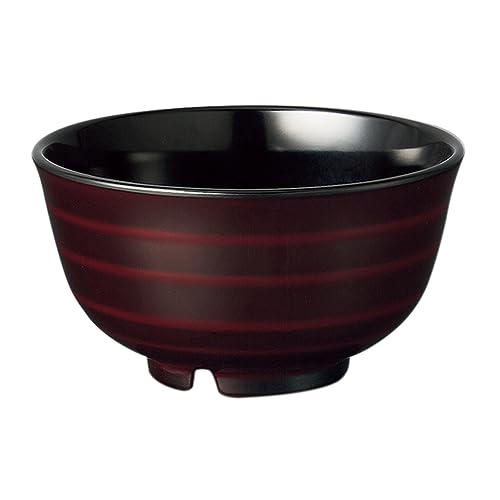 マルケイ (MARUKEI) 多用丼/多用丼 直径155×H84mm 900ml 溜内黒 『溜』 和風 割れにくい 食洗器対応 スタッキング可能 A34 TMB 日本製