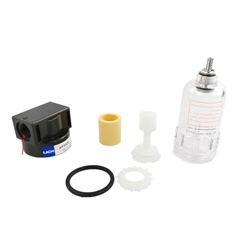 Separador de aceite y agua AF2000 de 1/4" para componentes neumáticos de compresor 4