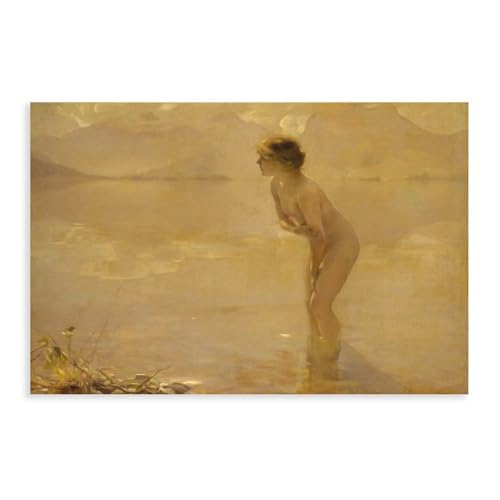 Poster Paul Émile Chabas 30x45 cm pour décorer un mur blanc sans percer avec une toile moderne